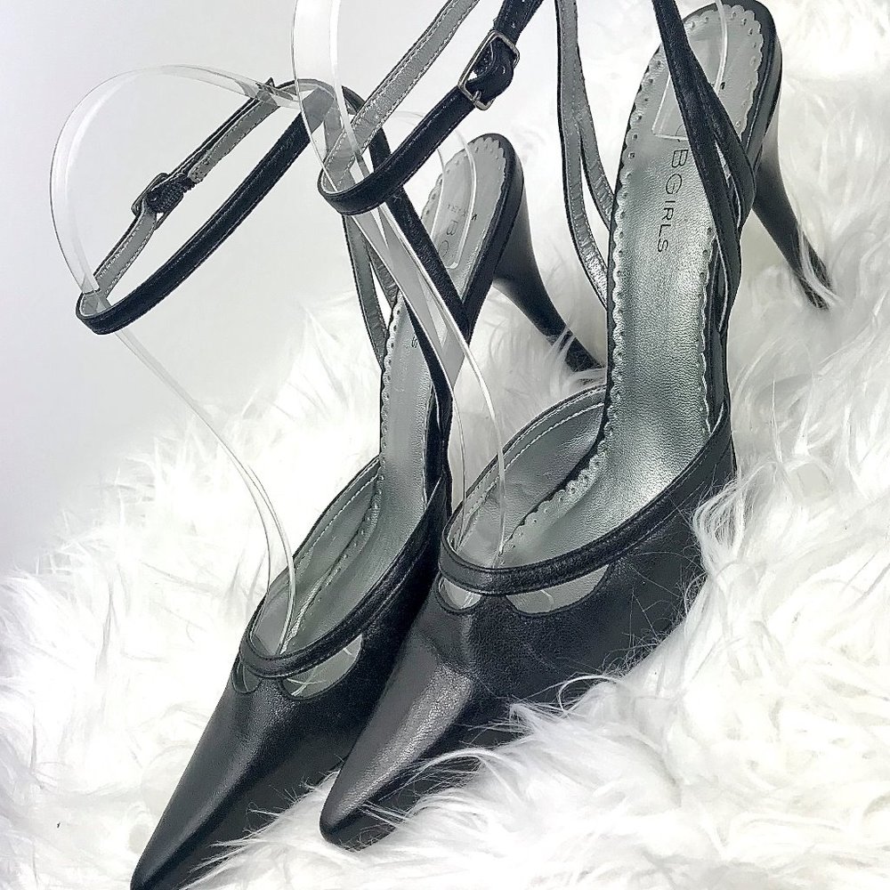 BCBGirls Strappy High Heel Pumps w/Buckles Size 7B